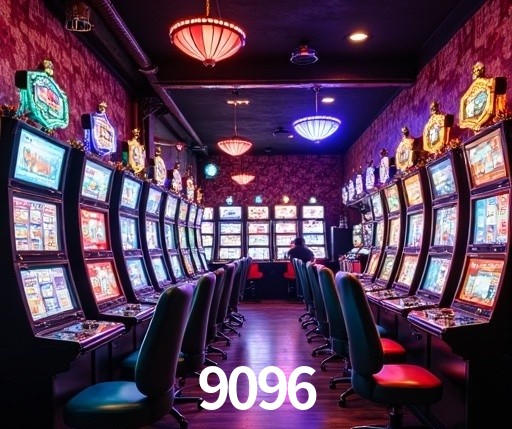 Slots com jackpots e giros grátis na 9096